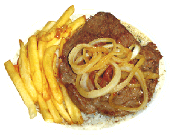 Featured image of post Fotos De Marmitex Com Bife Bife ou file de frango acebolado